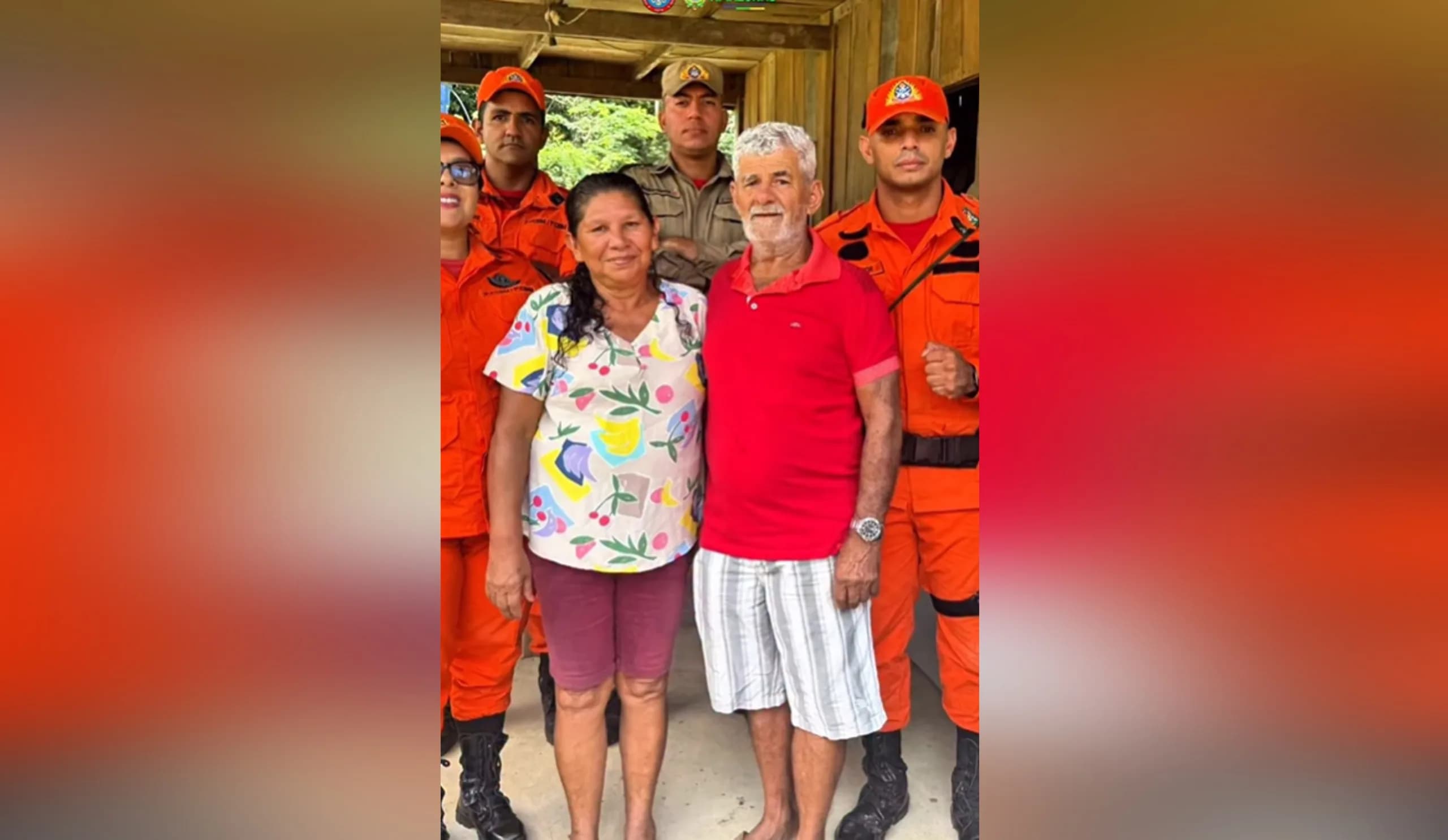 Idosos desaparecidos em área de mata no Amazonas são resgatados com vida