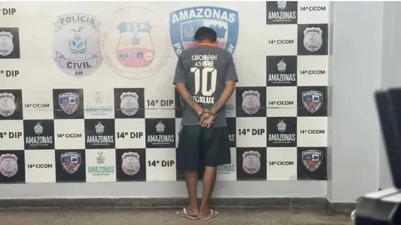 Vulgo ‘Manco’ é preso por tráfico e porte ilegal de arma em Manaus