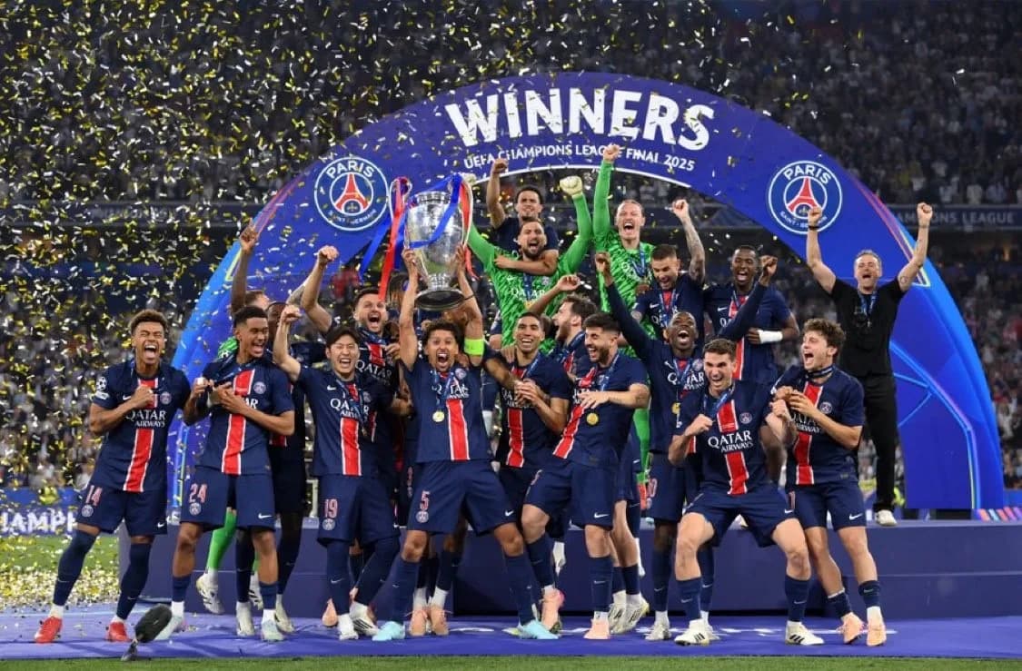 PSG goleia a Inter de Milão na final e fatura milhões com título inédito da Champions