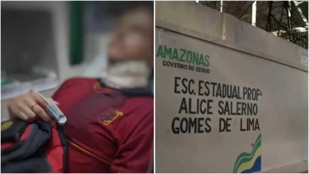 Estudante é apreendido por esfaquear pescoço de colega em escola de Manaus