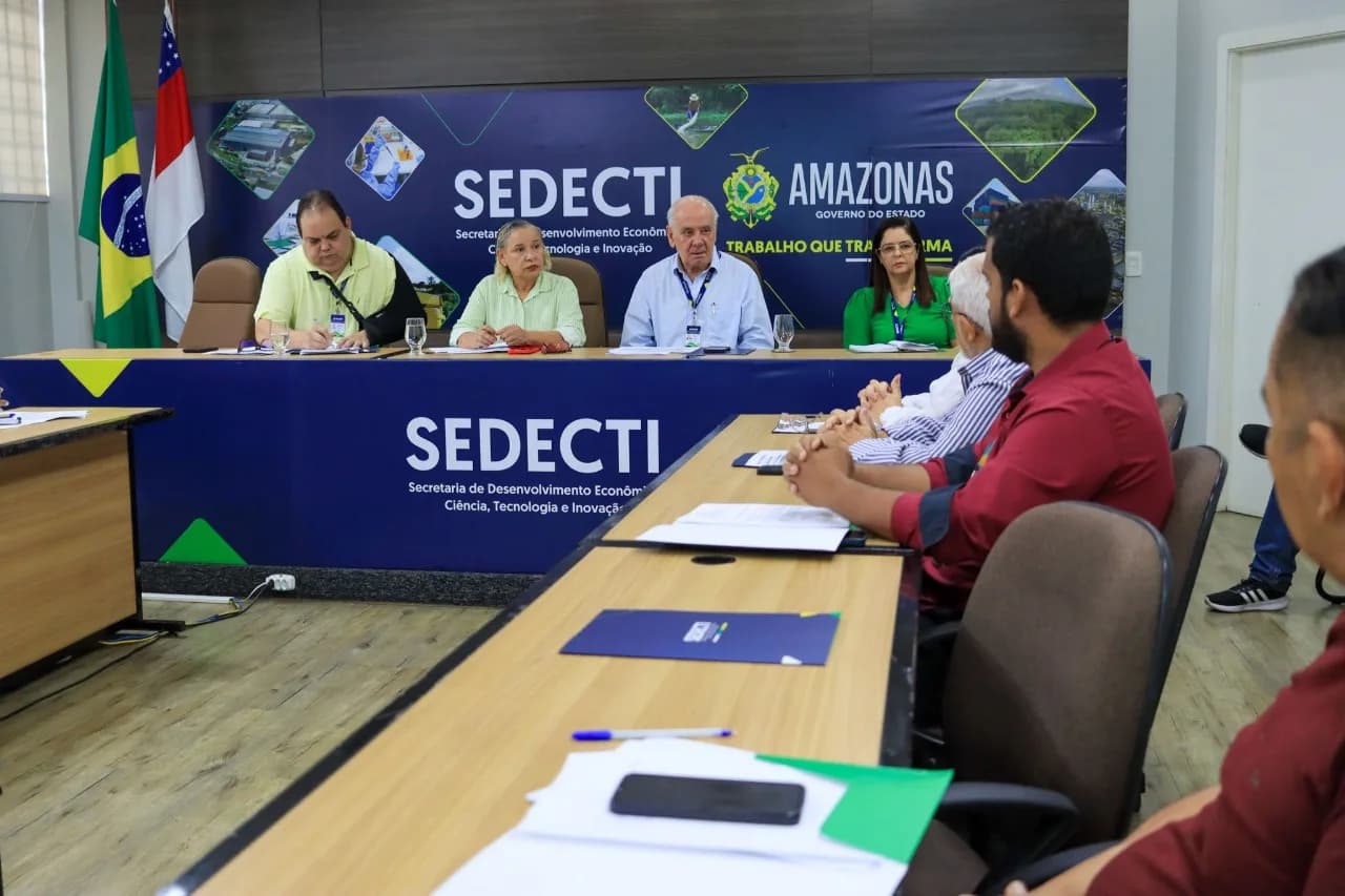 Ceter-AM faz reunião e oficializa posse de novos conselheiros do Cetam