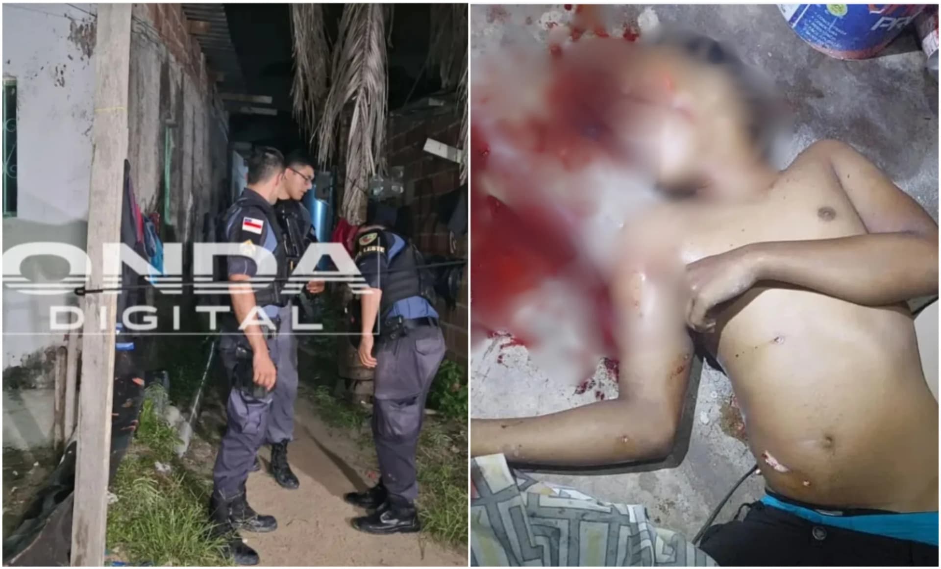 IMAGEM FORTE: Adolescente de 17 anos tem olho arrancado a tiros ao ser executado em Manaus