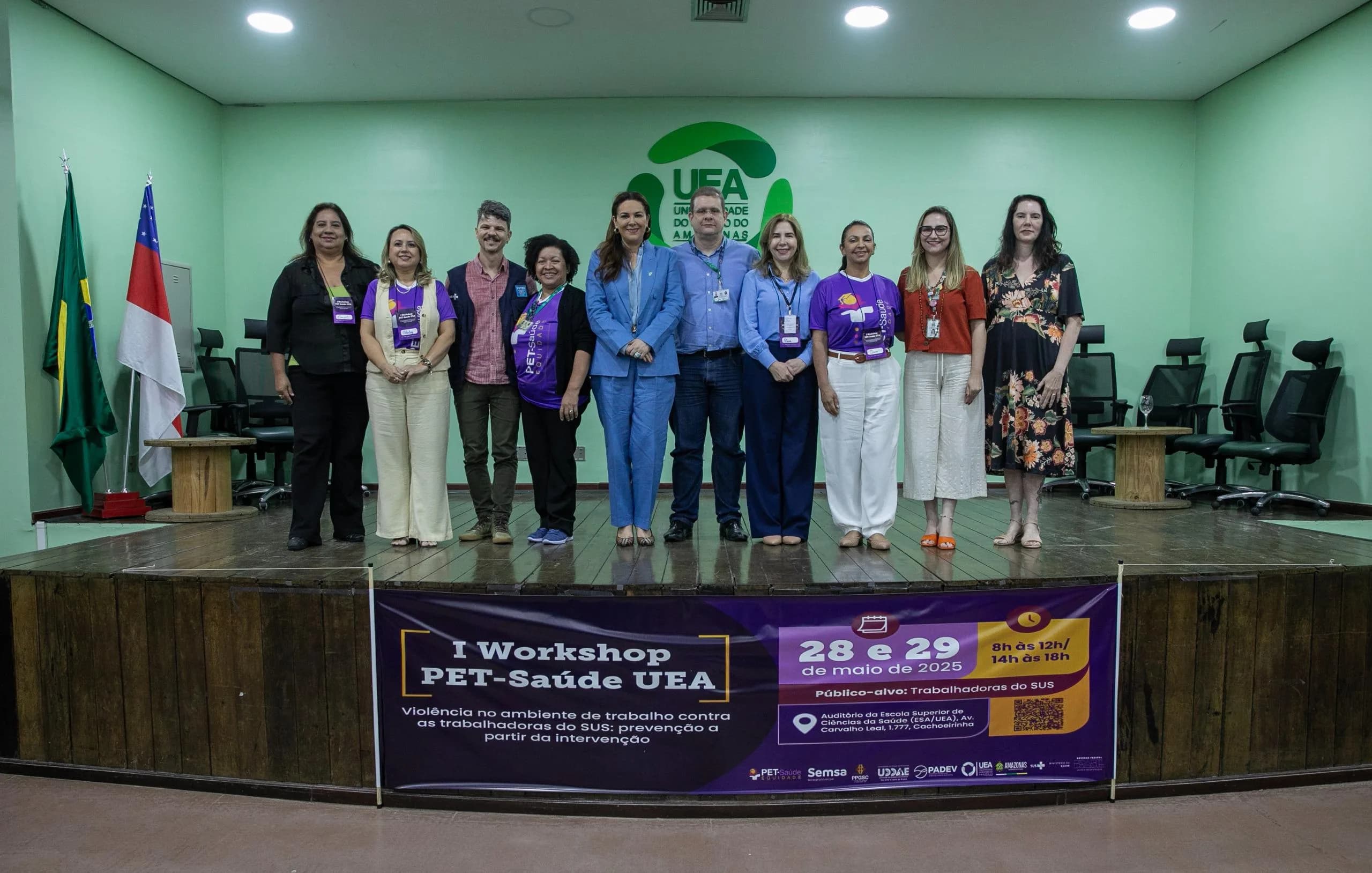 I Workshop do PET Saúde UEA discute violência no ambiente de trabalho contra trabalhadoras do SUS