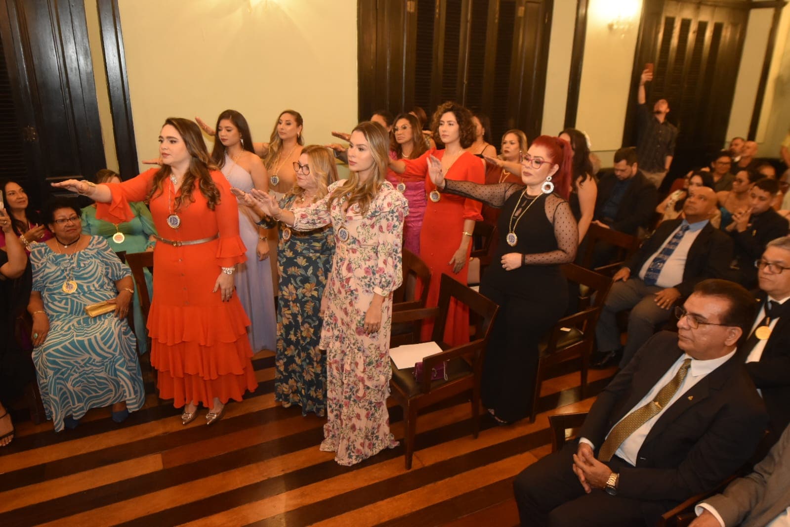 Ajeb Amazonas realiza solenidade de posse de novas associadas no Palácio Rio Negro