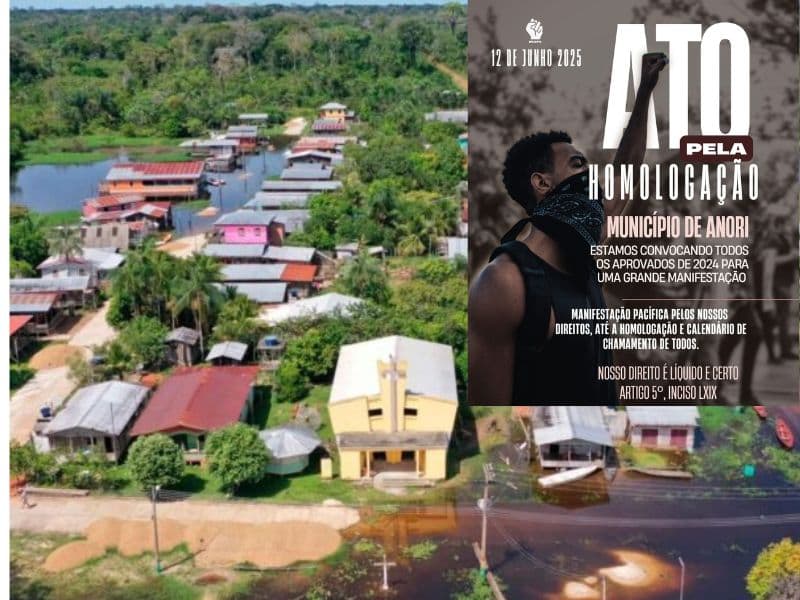 Sem resposta da Prefeitura de Anori, aprovados em concurso organizam manifestação