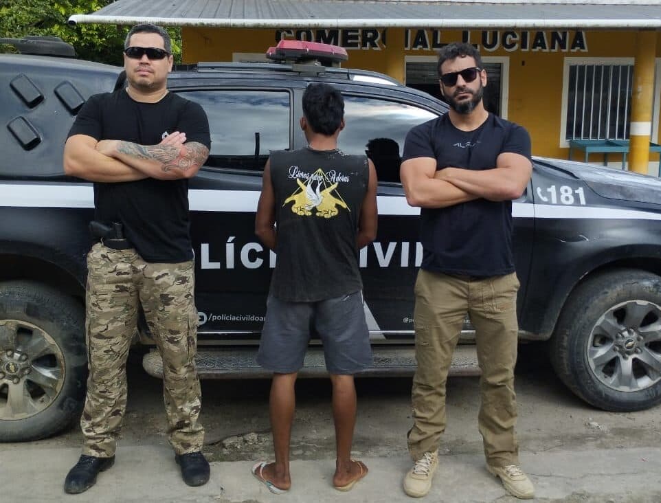 Homem é preso por estupro de adolescente de 13 anos e ameaças com faca