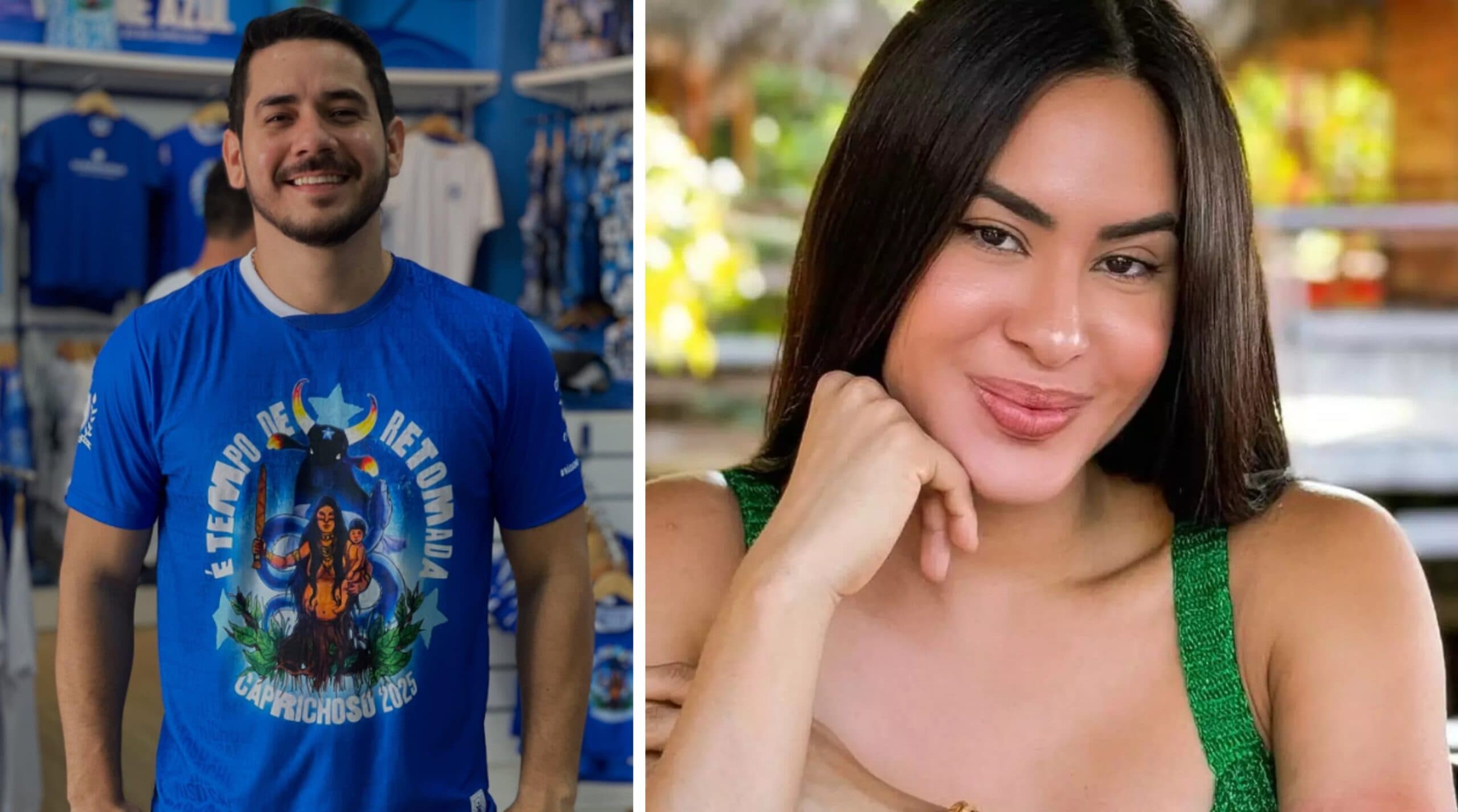 VÍDEO: amo do Caprichoso estreia no Bumbódromo com provocações a Isabelle Nogueira