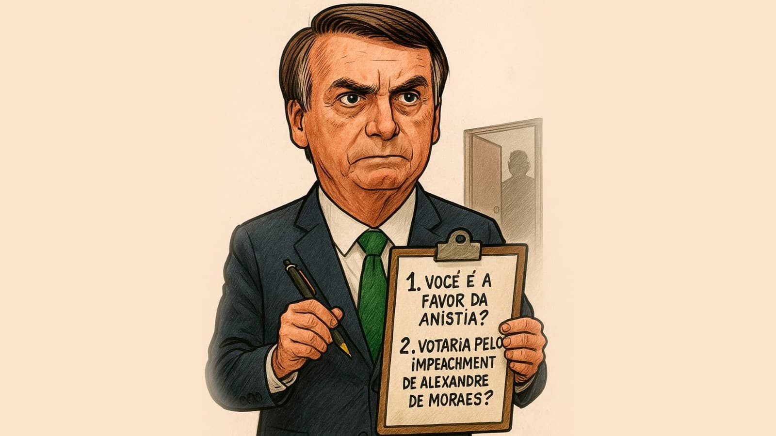 BASTIDORES | As duas perguntas de Bolsonaro