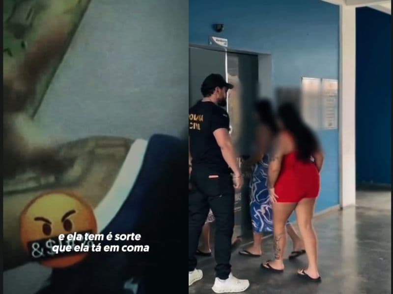 Três mulheres são presas após agressão que deixou vítima em coma em Manaus