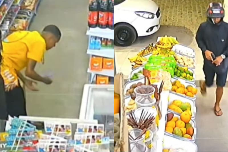 VÍDEO: Homem é surpreendido em loja de conveniência e morto a tiros, na Bahia