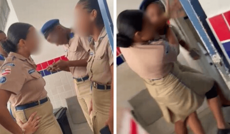 Discussão sobre teste de gravidez termina em briga entre alunas de colégio militar