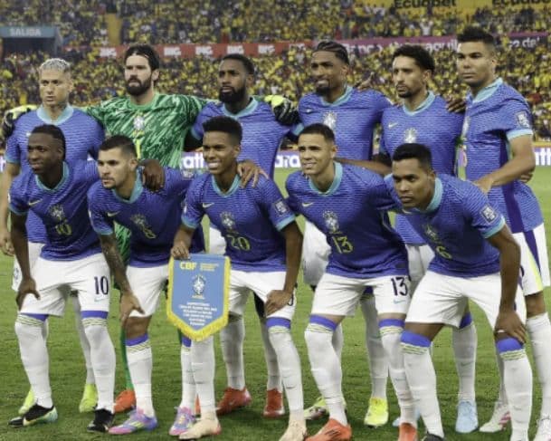 Brasil fica no 0 a 0 contra o Equador em partida de estreia de Ancelotti como técnico da seleção
