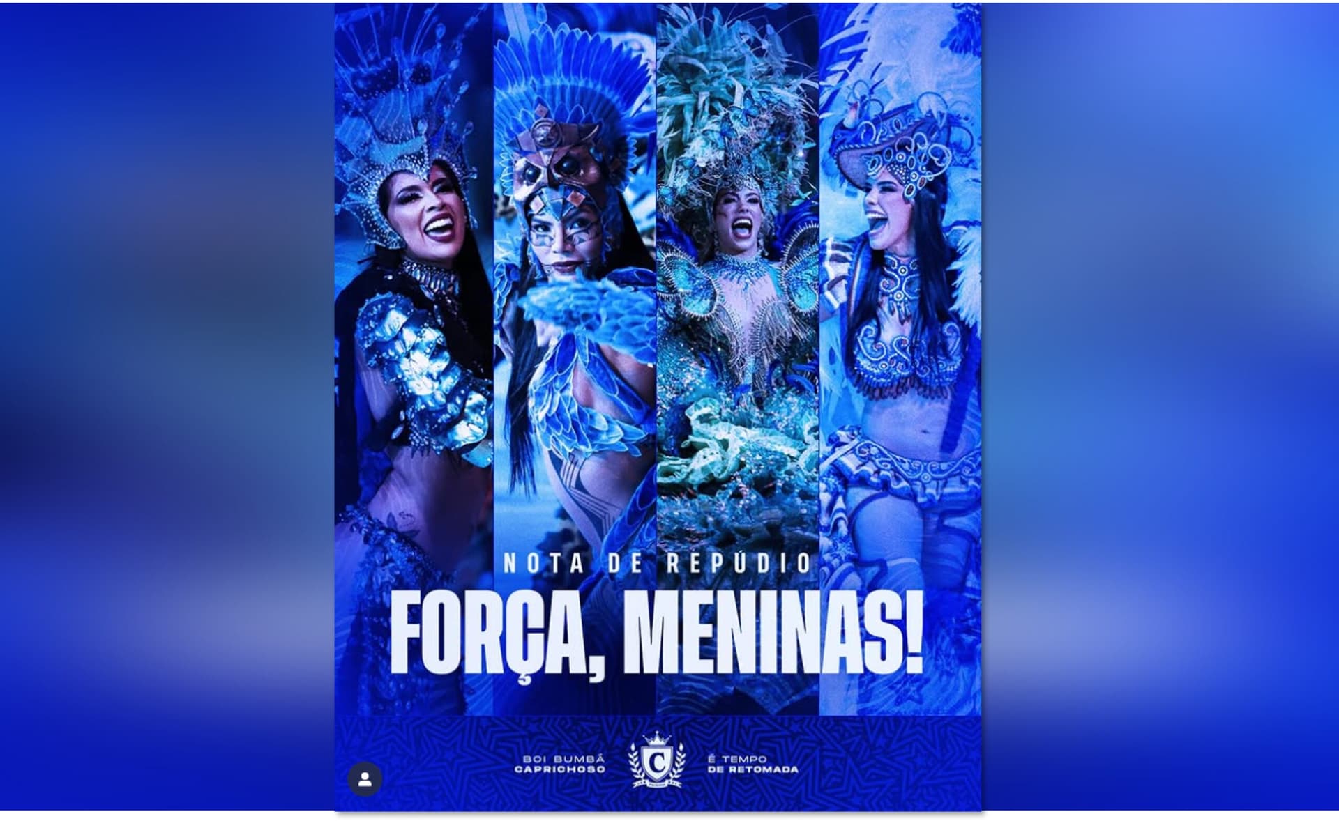 Caprichoso emite nota de repúdio contra ataques misóginos a itens femininas nas redes sociais