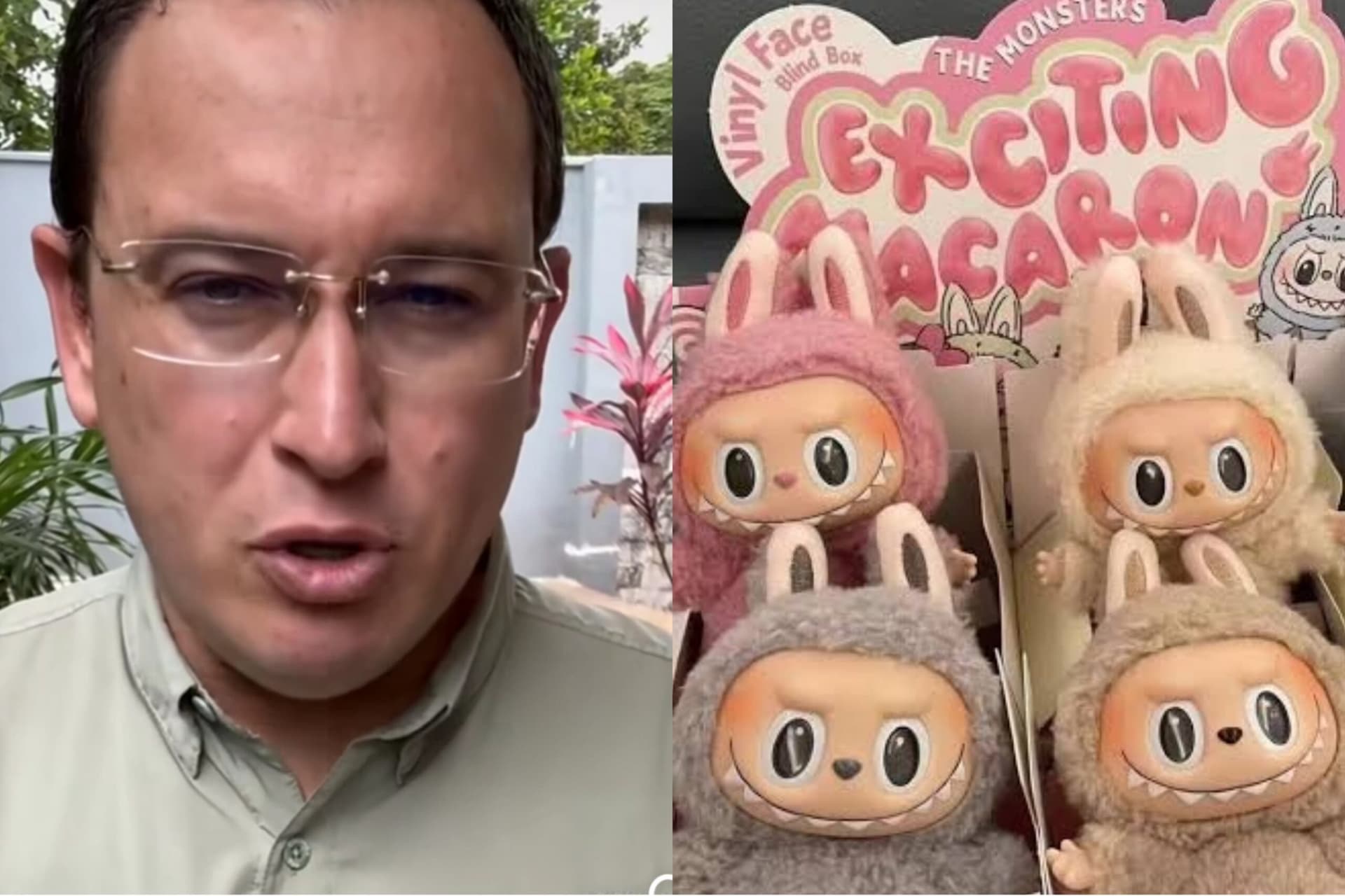 Vereador Raiff Matos faz alerta sobre bonecos ‘Labubu’: “São demônios”