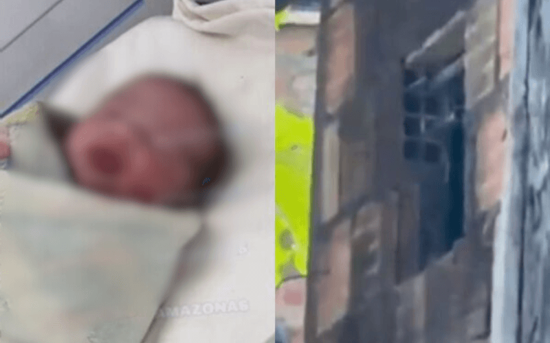 Bebê arremessado do 2º andar pela própria mãe se recupera na UTI em Manaus