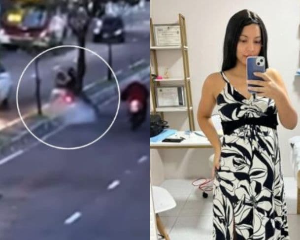 Veja momento do acidente em que biomédica morreu na Djalma Batista