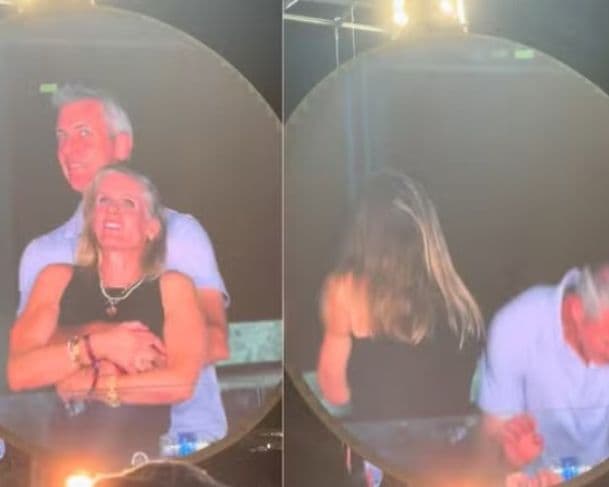 Reviravolta: Marido de executiva flagrada em show do Coldplay também estava no evento, com outra mulher