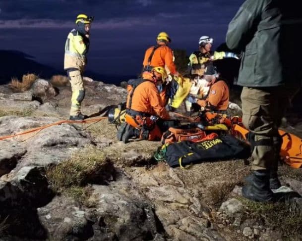 Menina de 11 anos que caiu de Cânion no RS é localizada por drone