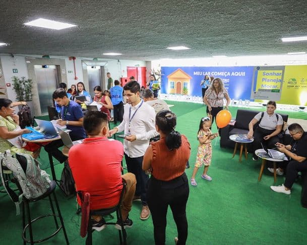 Feirão Amazonas Meu Lar reuniu mais de 20 mil pessoas e somou R$ 282 milhões em vendas de imóveis
