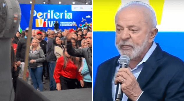 VÍDEO: Homem chama Lula de “ladrão” em evento em SP e é expulso do local