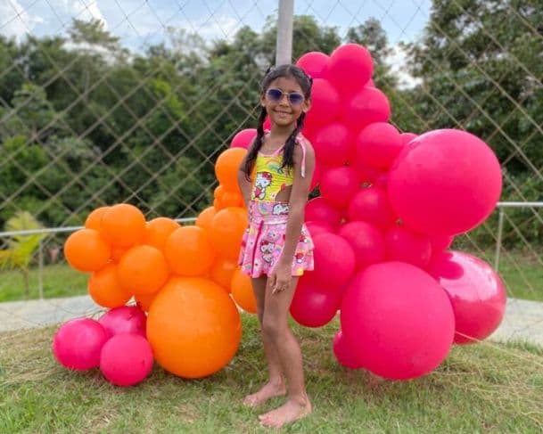 “Era um doce de menina” Saiba quem era Maria Lívia, menina que morreu atropelada na Compensa neste sábado