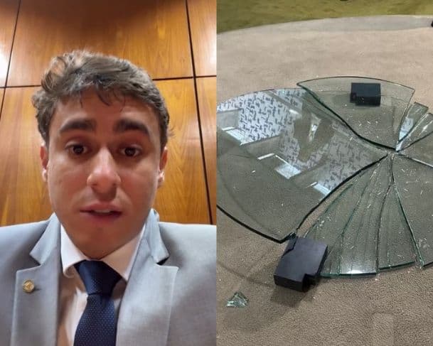 Confusão na Câmara: Nikolas Ferreira grava vídeo após boatos de ter se ferido