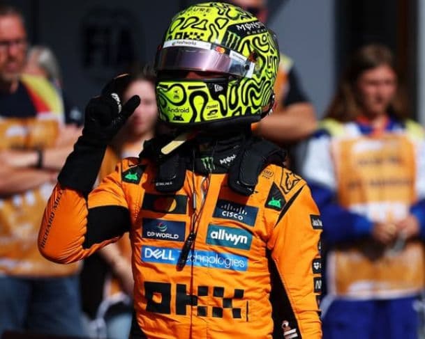 Lando Norris supera Piastri e conquista a pole no GP da Bélgica; Bortoletto larga em 10°