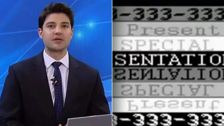 VÍDEO: Transmissão da Record News é invadida por sinal misterioso e caso repercute nas redes sociais
