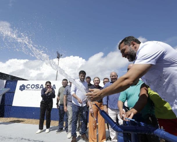 Governo do Amazonas amplia abastecimento de água potável em Manaquiri