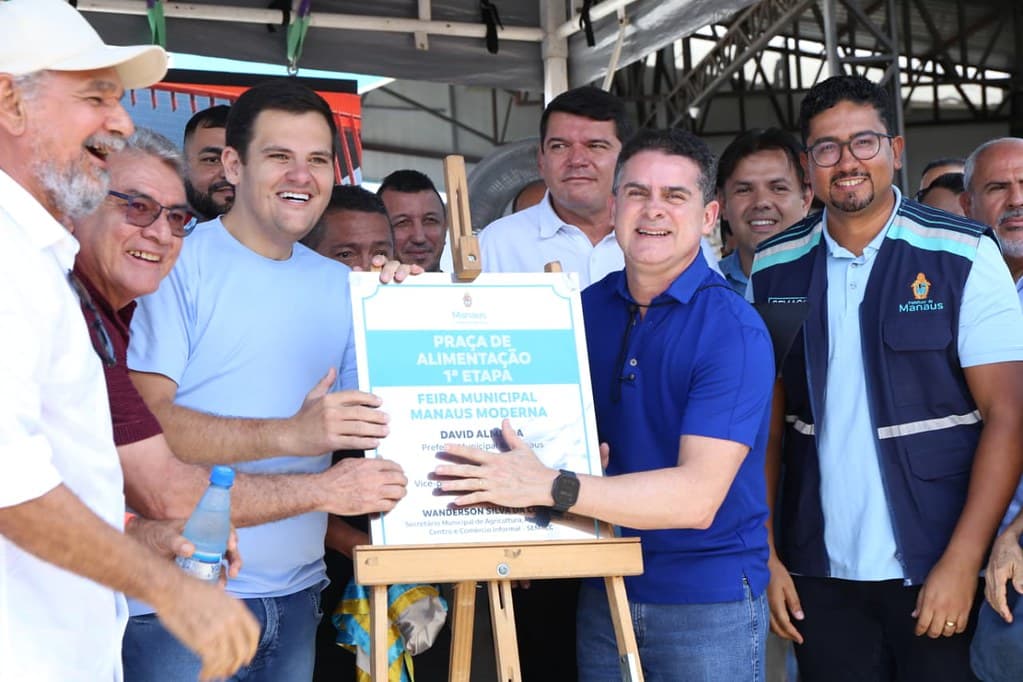 David Almeida exalta aliança com Renato Jr. em compromisso com feirantes de Manaus