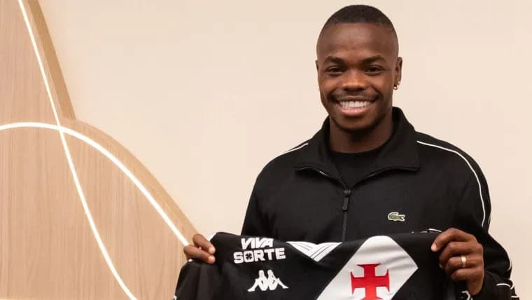 Novo reforço do Vasco, Andrés Gómez chega ao Rio: “Sou um jogador que desequilibra”