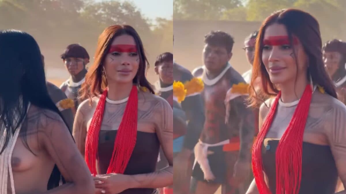 Anitta participa de ritual indígena no Xingu e se emociona: “Podem contar comigo”