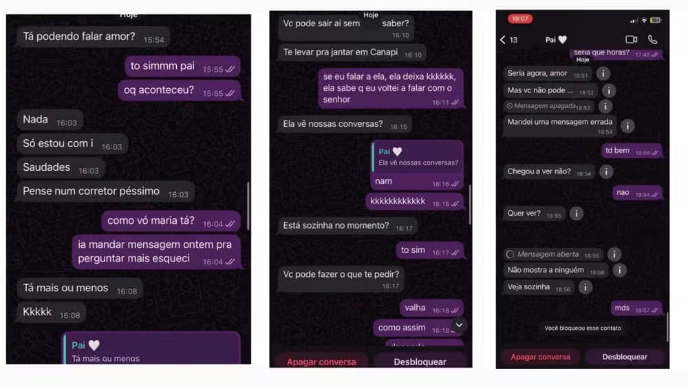 Advogado envia vídeo íntimo à filha de 16 anos e é preso em Pernambuco: “Está sozinha?”
