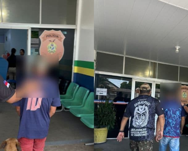 Dois homens são presos por crimes contra mulheres em Parintins