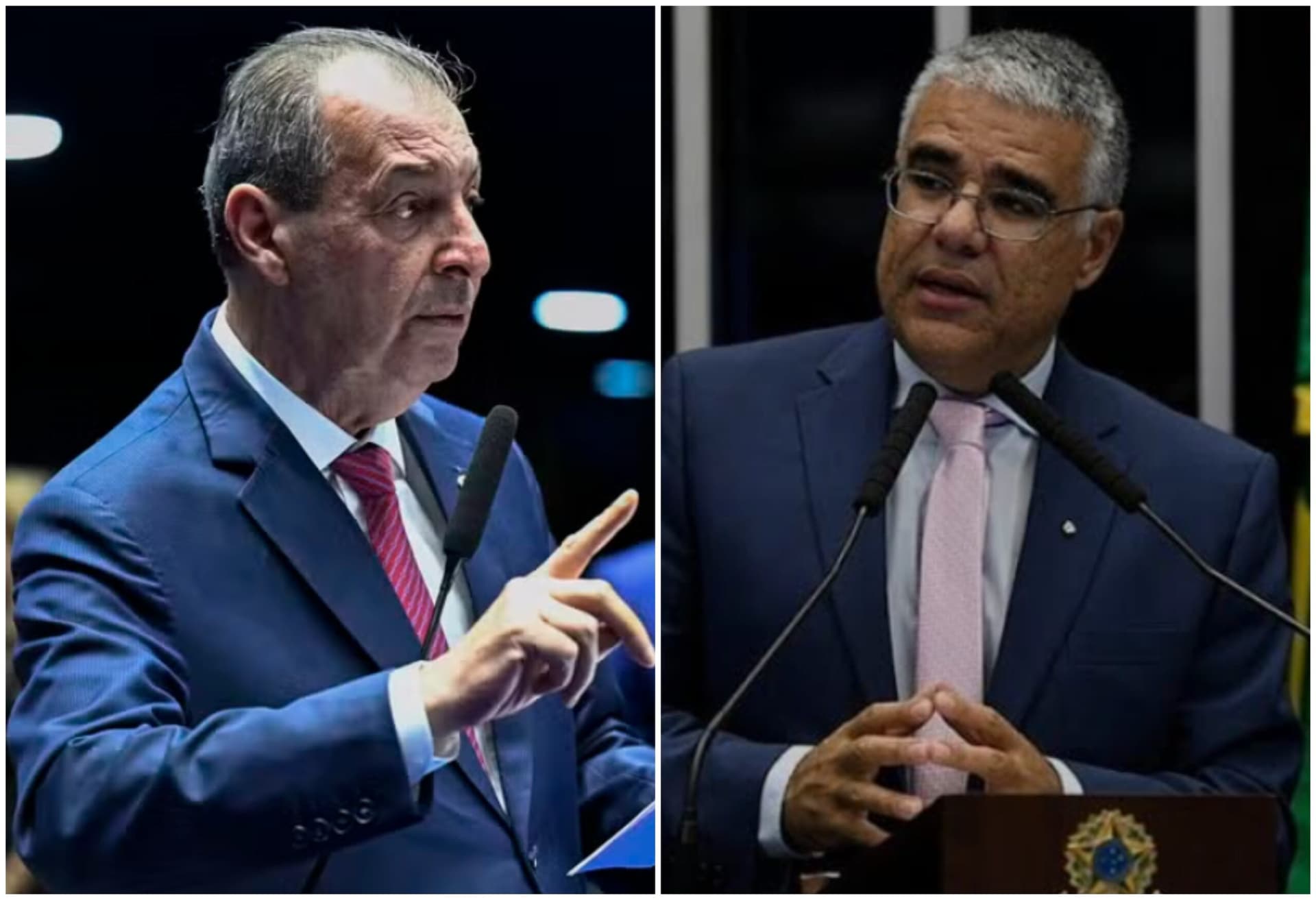 Abertura de CPMI do INSS gera debate caloroso entre Omar Aziz e Eduardo Girão