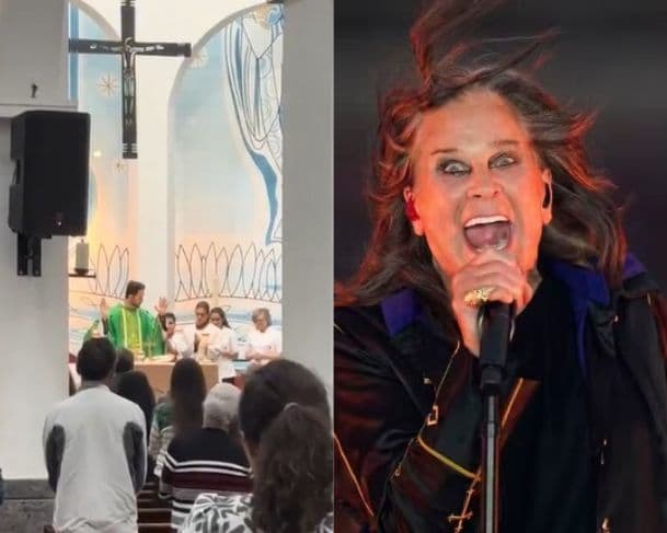 Fã manda rezar missa de sétimo dia para Ozzy Osbourne em Uberlândia