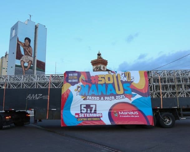 Confira a programação e horário dos shows nos palcos principais do SouManaus 2025