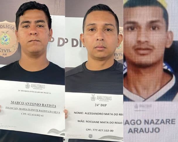 Saiba quem são os homens presos por roubar turistas paranaenses no Centro de Manaus