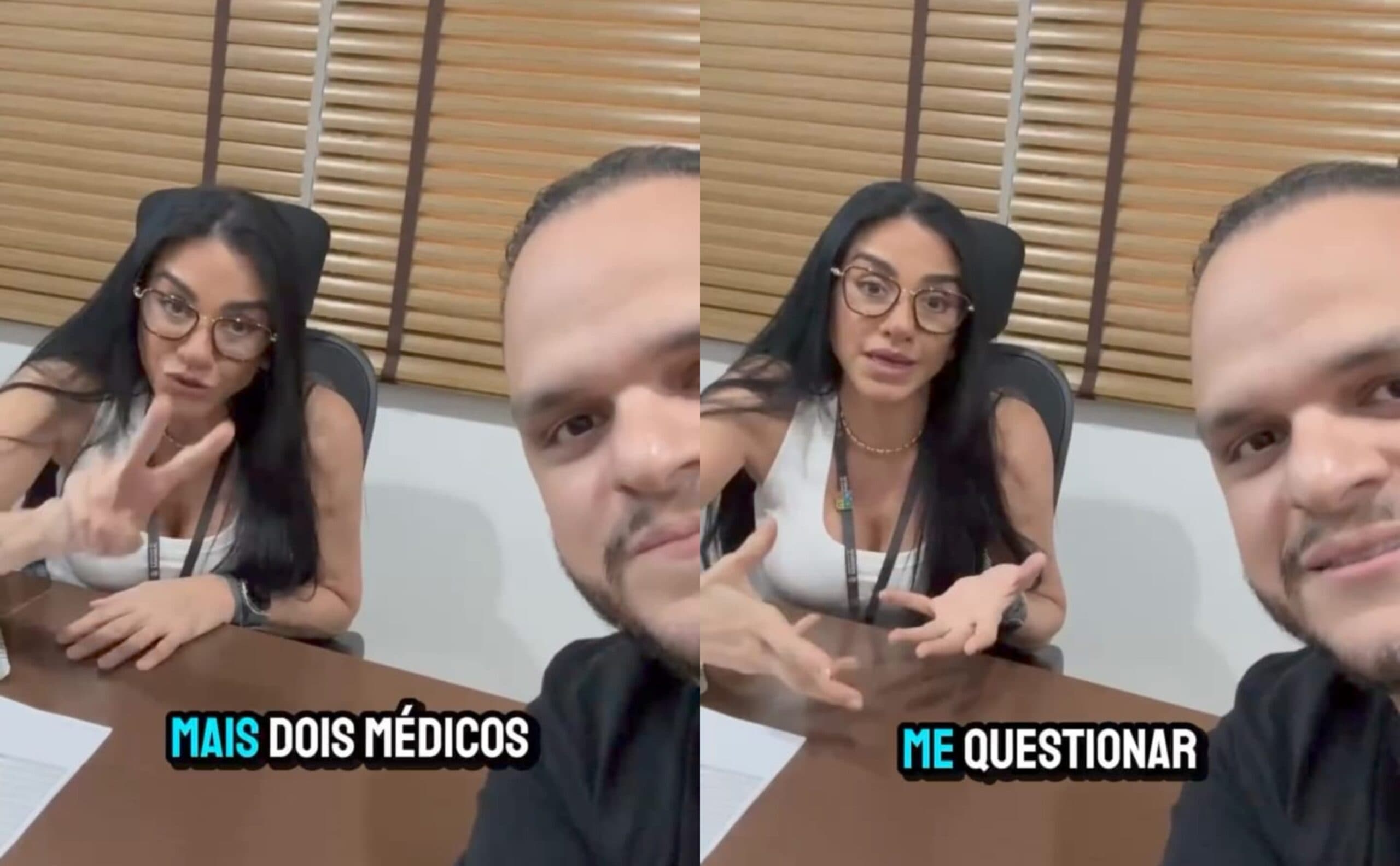 Aldenor Lima, ao lado de Shádia Fraxe, anuncia a convocação de mais dois veterinários