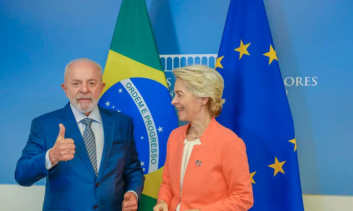 Mercosul: Lula reforça acordo com a União Europeia em ligação com Ursula von der Leyen