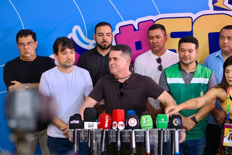 Prefeitura intensifica ação contra flanelinhas no Sou Manaus 2025; um estava armado, diz David Almeida