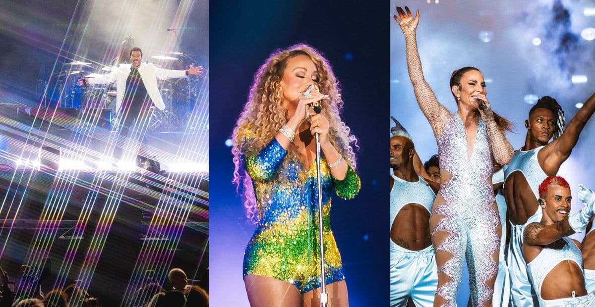 Veja como foi o 4° dia do The Town com Mariah Carey, Ivete Sangalo e Lionel Richie