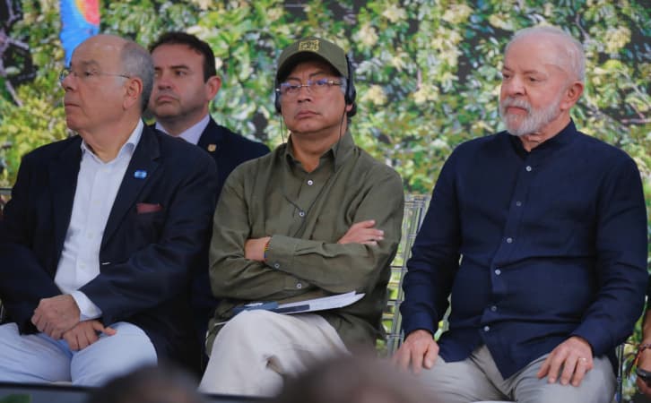 Durante inauguração de centro policial em Manaus, Gustavo Petro fala em legalização das drogas