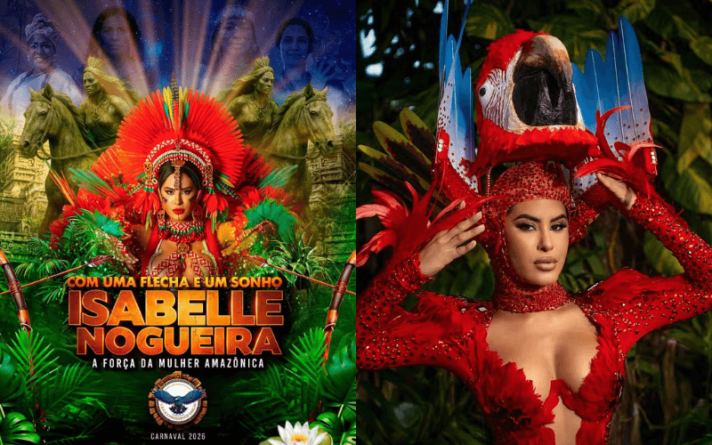 Isabelle Nogueira será enredo da Escola de Samba Presidente Vargas em 2026