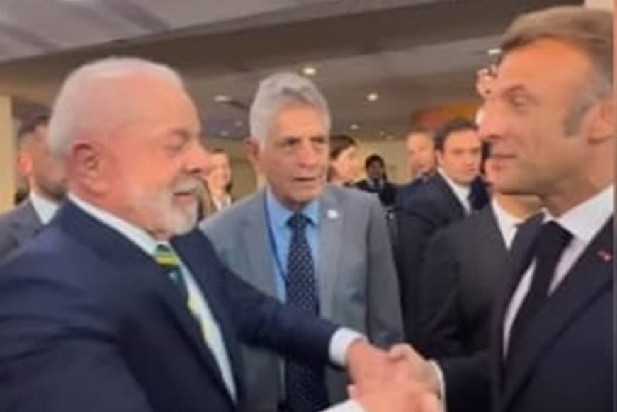 Macron elogia Lula após presidente ser citado em discurso de Trump na ONU