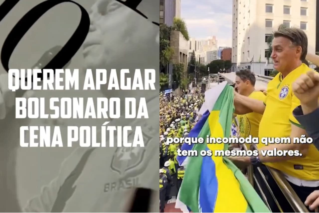 PL divulga vídeo em defesa do ex-presidente: “Querem apagar Bolsonaro da cena política”