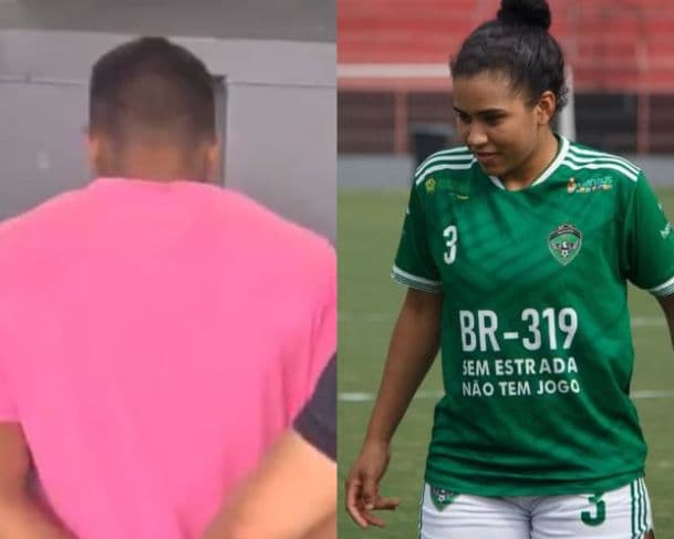 Árbitro assistente é preso acusado de agredir ex-namorada jogadora do Manaus
