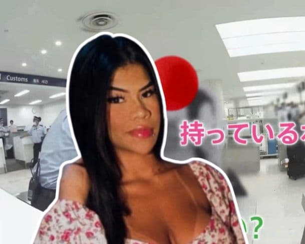 Vídeo mostra jovem amazonense desaparecida sendo presa no Japão