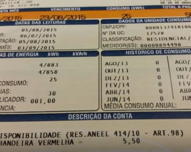 Aneel anuncia redução na conta de energia para o mês de outubro