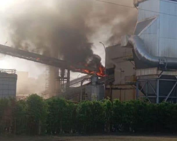 Incêndio atinge fábrica da Nestlé no interior de São Paulo neste domingo